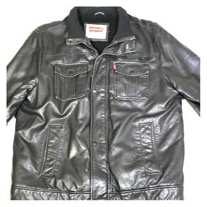 Mens Levi Leather jacket size xl